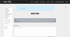 Desktop Screenshot of massping.org